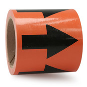 Tape, Pipe Directional Flow Arrow
